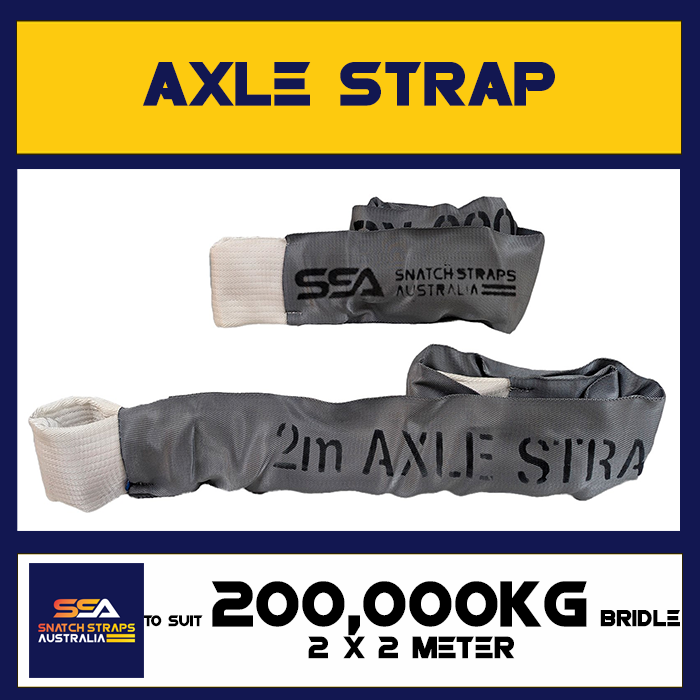 SSA Axle Straps suit 200Tonne or 200000kgs