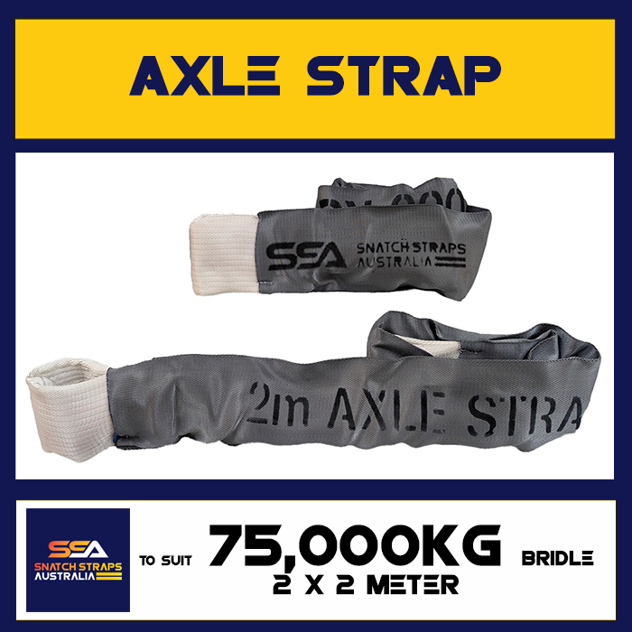 SSA Axle Straps suit 75Tonne or 75000kgs