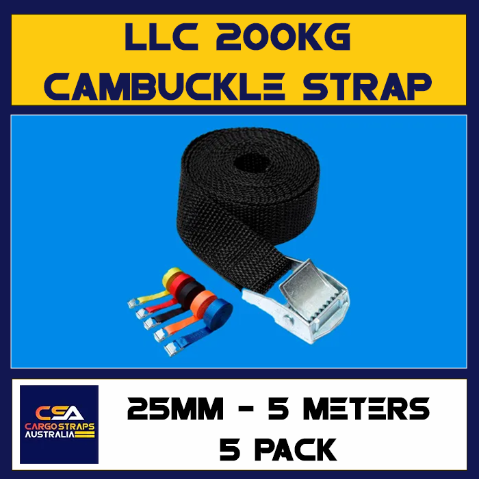 CSA Cam Strap 25mm LLC200kg 10 Pack
