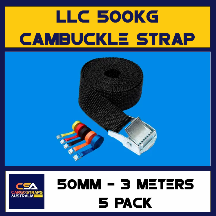 CSA 50mm Cambuckle Strap Packs LLC500kg