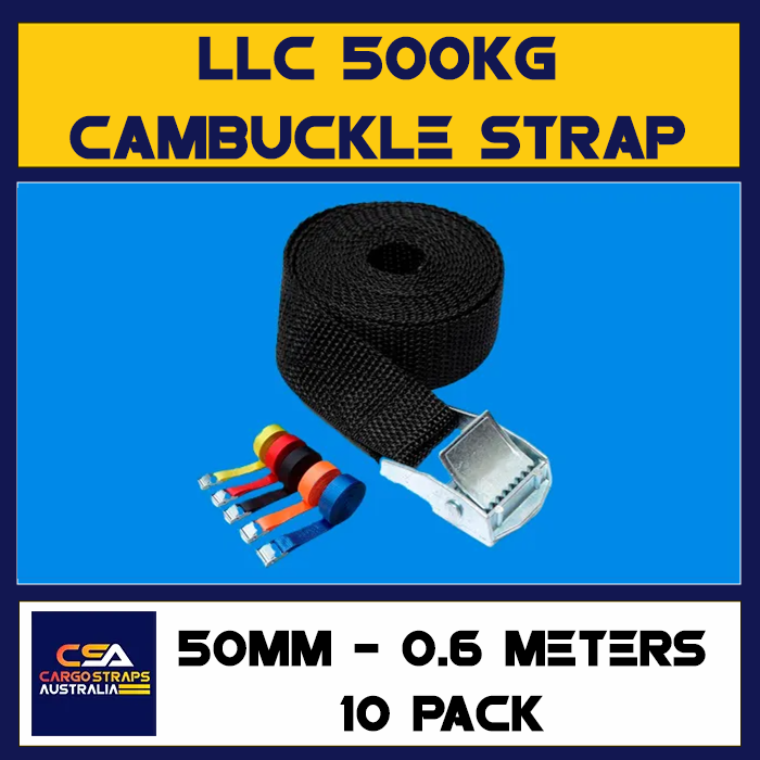 CSA 50mm Cambuckle Strap Packs LLC500kg