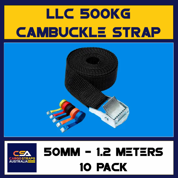 CSA 50mm Cambuckle Strap Packs LLC500kg