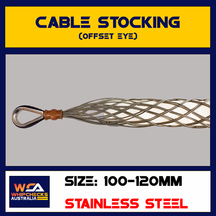 Cable Stocking Offset Eye
