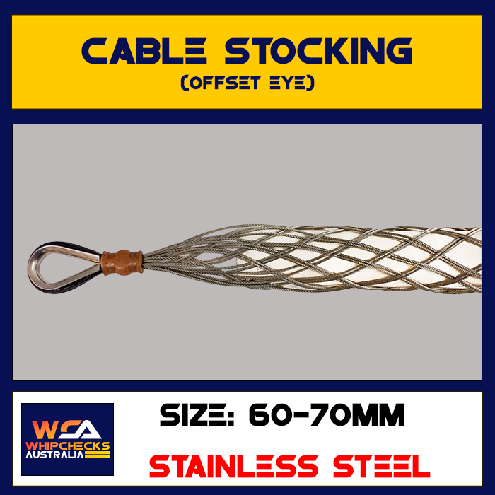 Cable Stocking Offset Eye