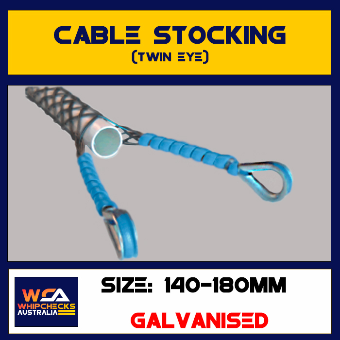 Cable Stocking Twin Eye