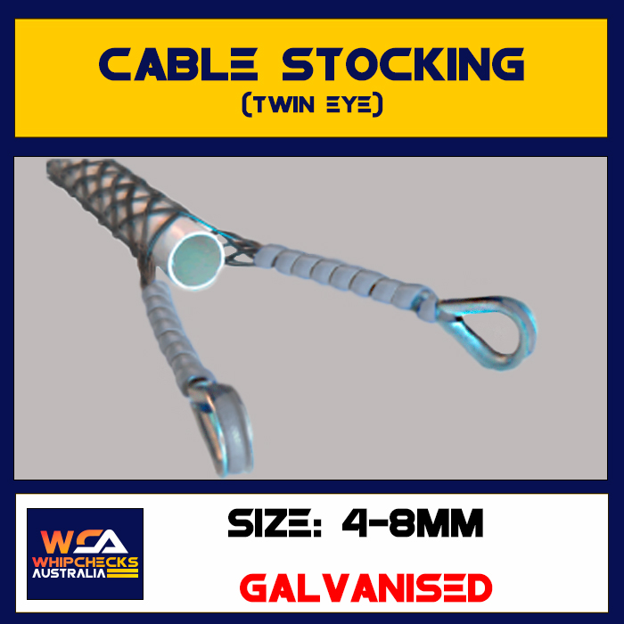 Cable Stocking Twin Eye