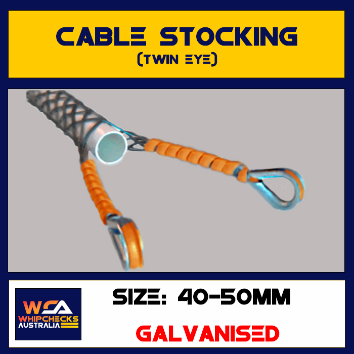 Cable Stocking Twin Eye