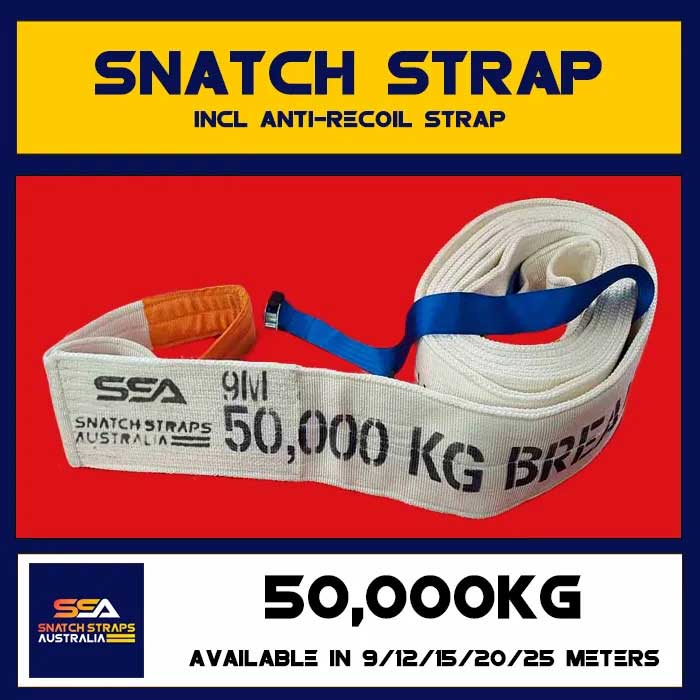 SSA Snatch Strap 50Tonne or 50000kgs
