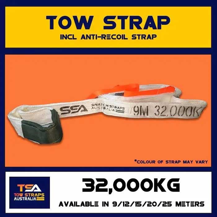 TSA Tow Strap 32Tonne or 32000kgs