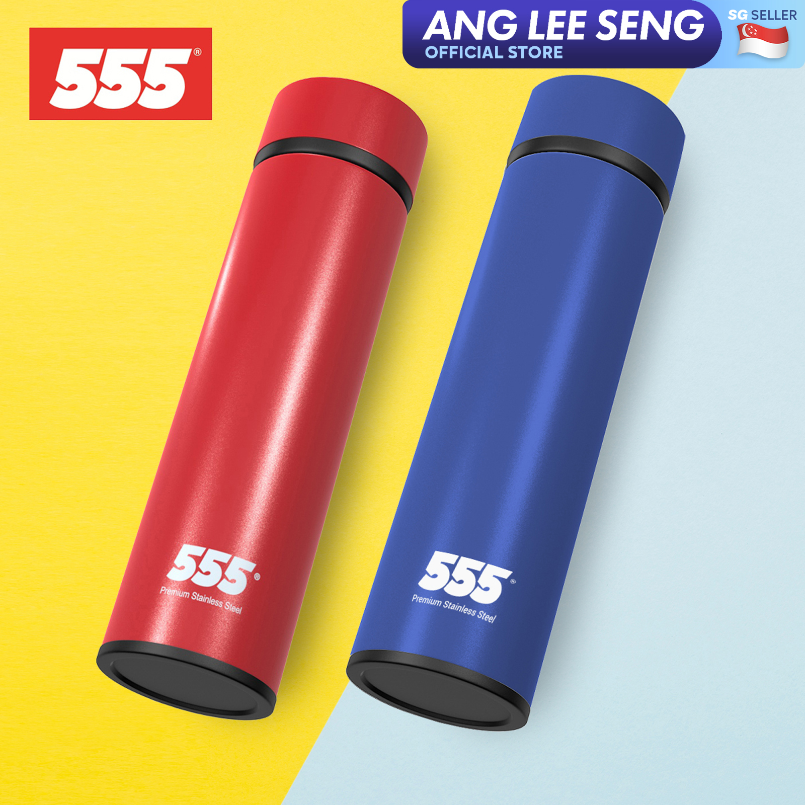 555 Stainless Steel Colour Vacuum Thermal Flask 500ml