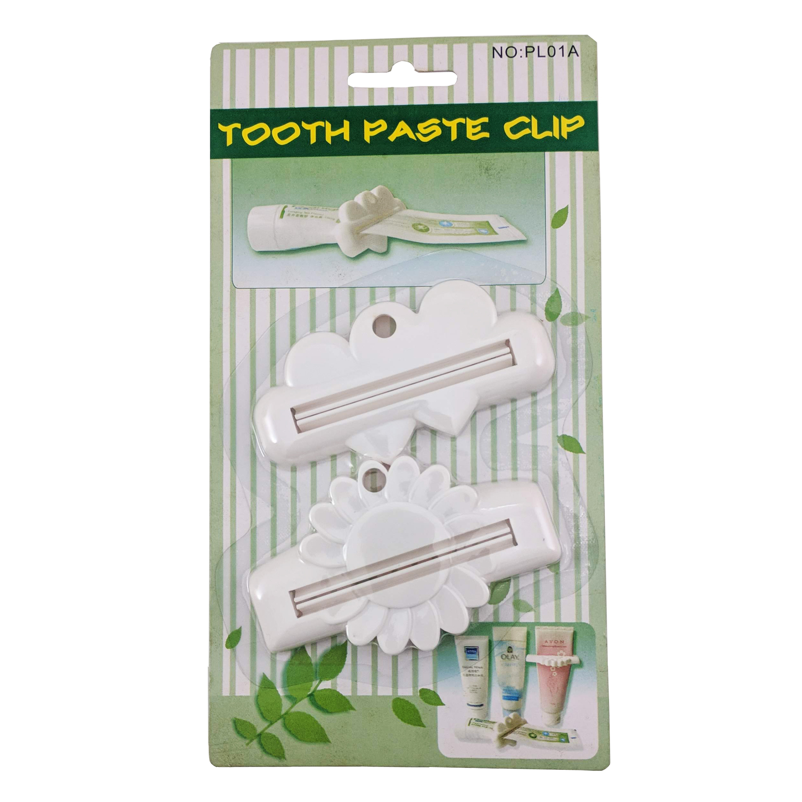 Amark Plastic Toothpaste Squeezer Clips 2-pc Pack