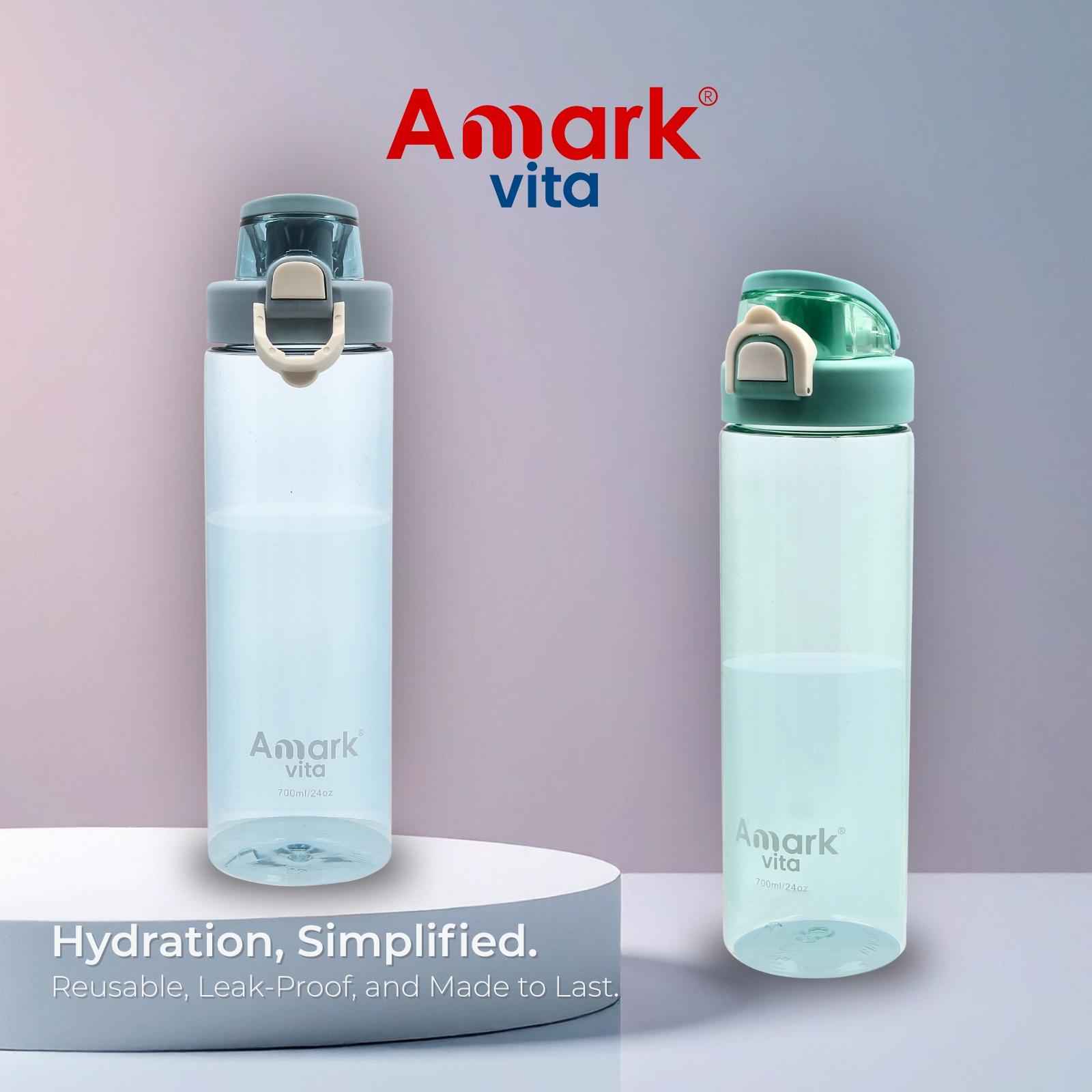 Amark Vita BPA-Free Polycarbonate Sport Bottle 700ml