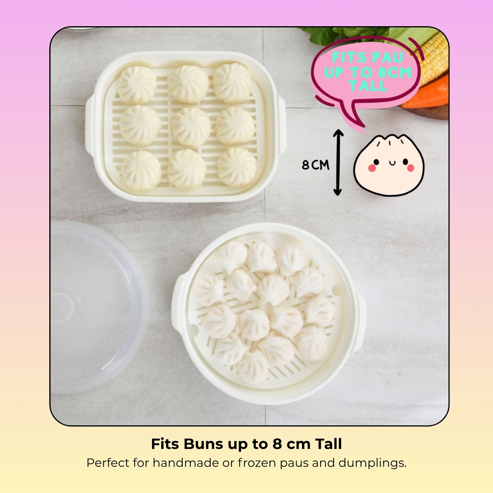 Sitbo Beauty Plastic Microwave Steamer