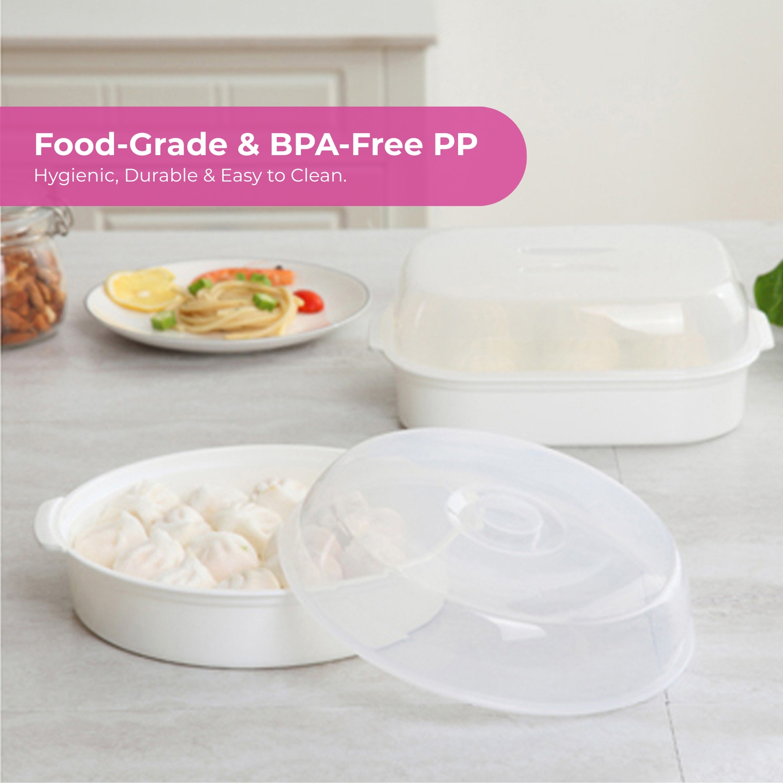 Sitbo Beauty Plastic Microwave Steamer