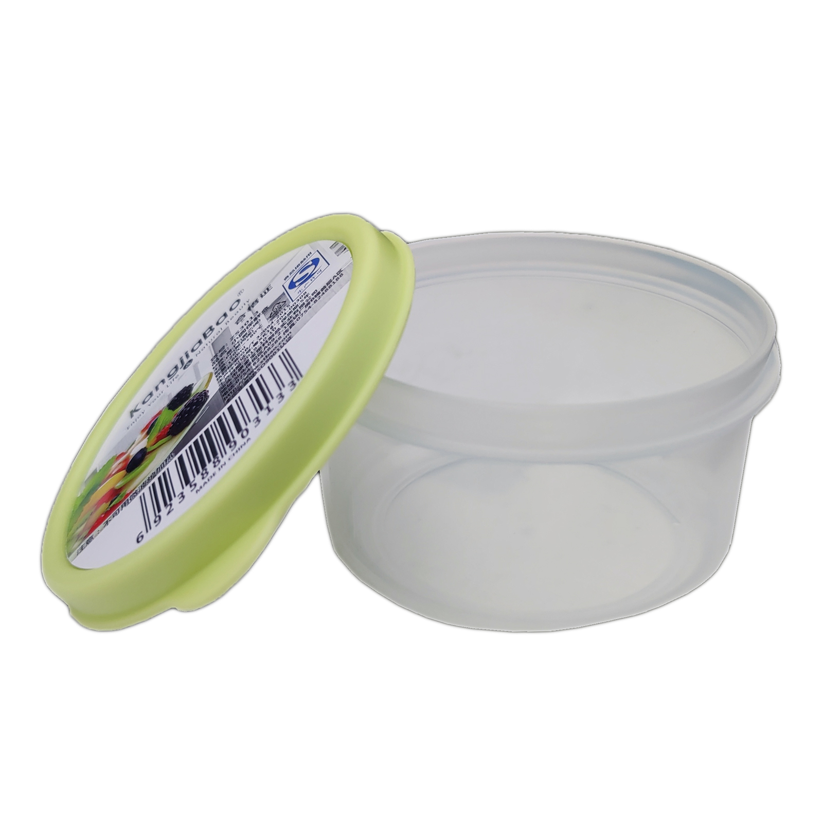 KJB Plastic Mini Round Storage Box 160ml 3-pc Pack