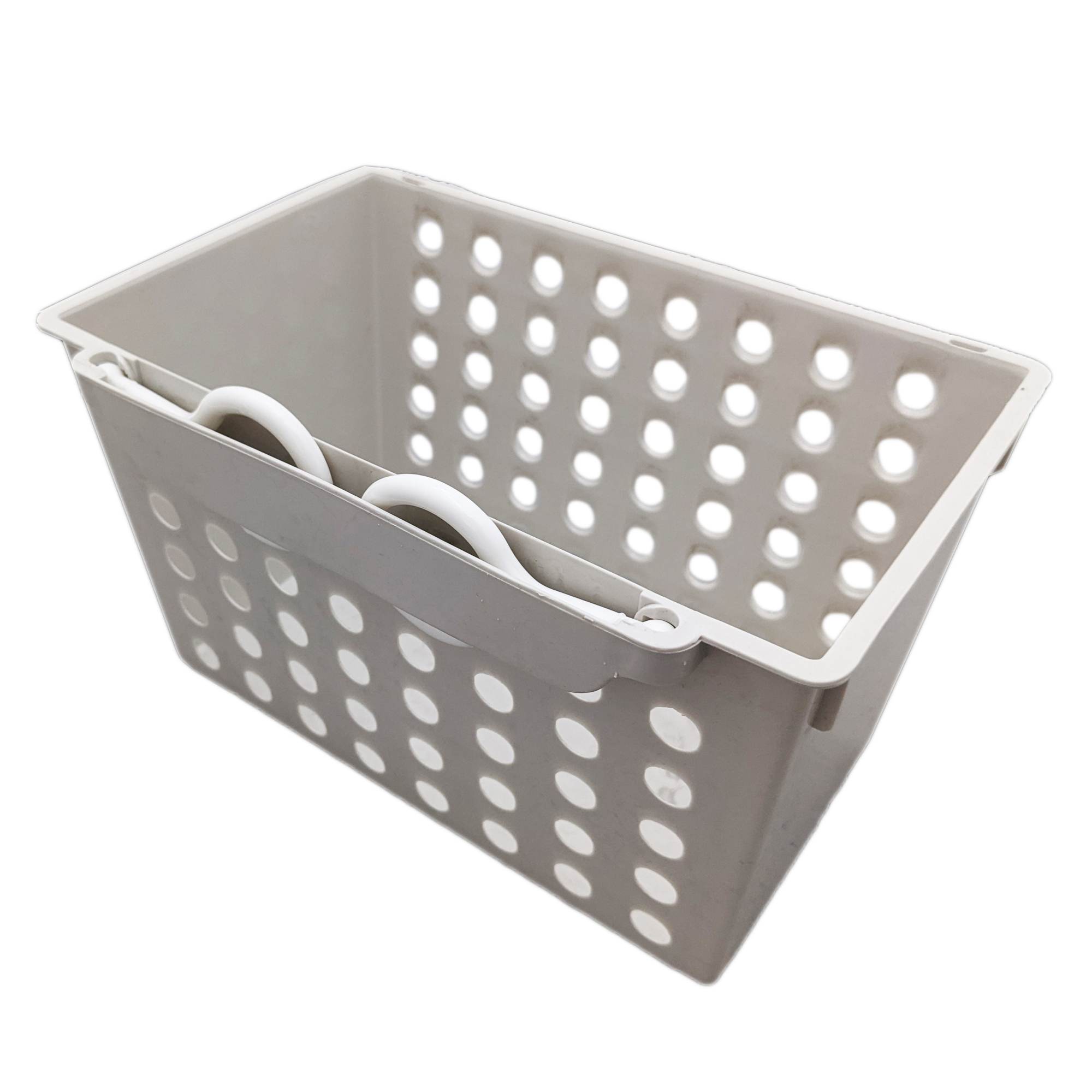 KJB Large Plastic Hanging Basket w/Hooks