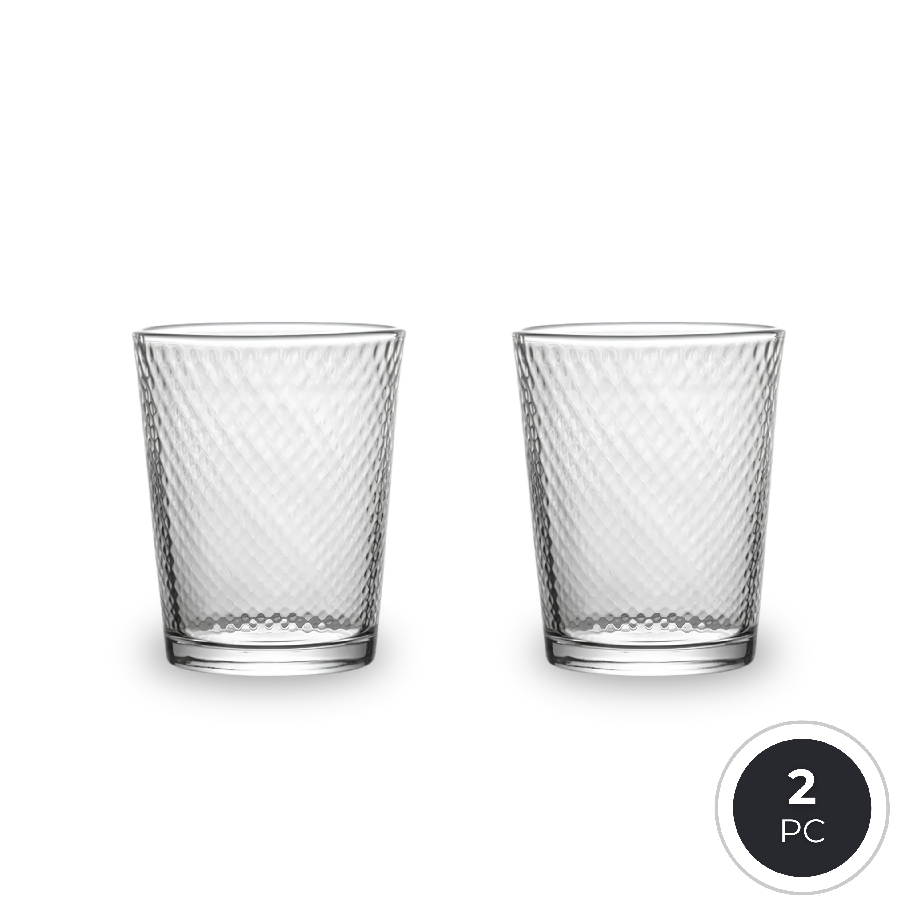 Libbey Diamond DuraTuff Glass Tumbler - Extra Tough Shatter & Heat Resistant