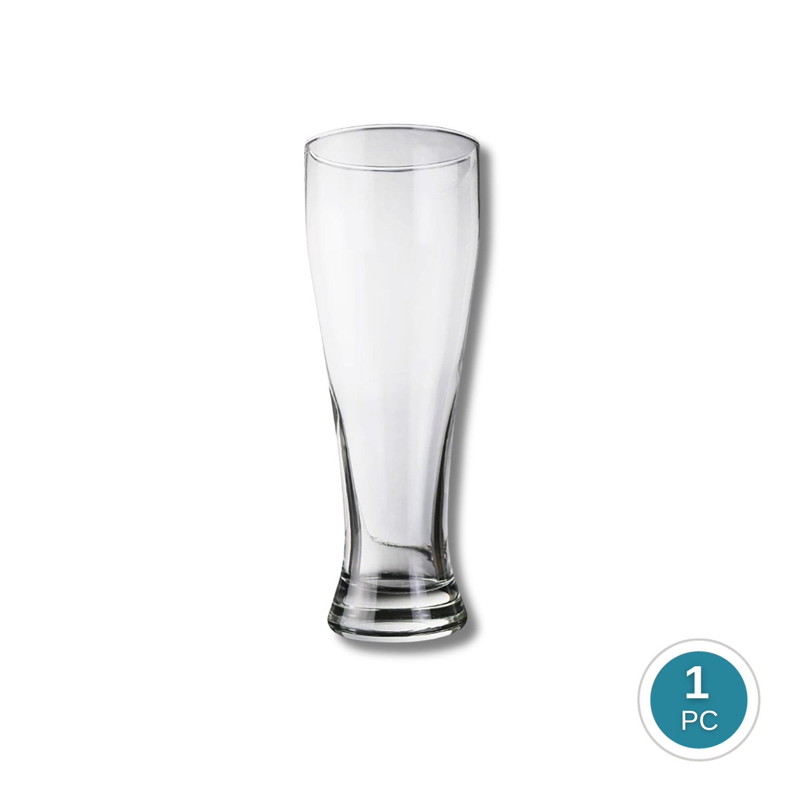 Libbey Giant 1604 Beer Pint Glass 473ml/1pt - Tall Design for Lagers & Pilsners