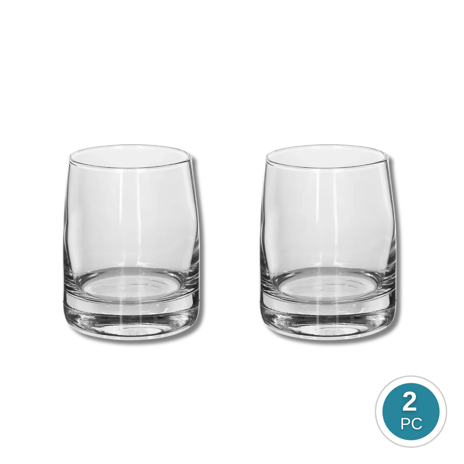 Libbey Vibe 2311 Rocks Whisky Glass 355ml & 2312 Tall Cooler Mixing Glass 518ml - Extra Thick Base