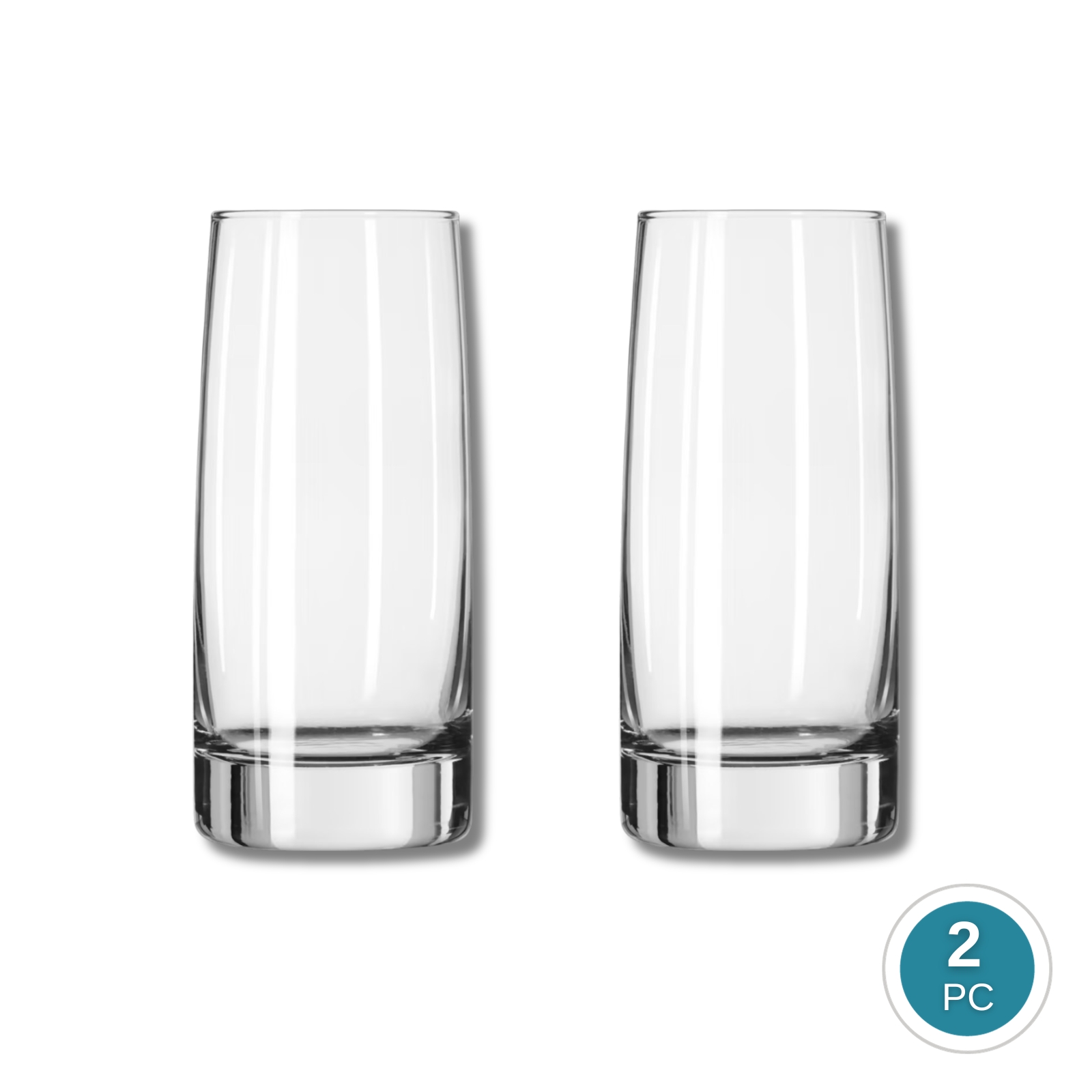 Libbey Vibe 2311 Rocks Whisky Glass 355ml & 2312 Tall Cooler Mixing Glass 518ml - Extra Thick Base