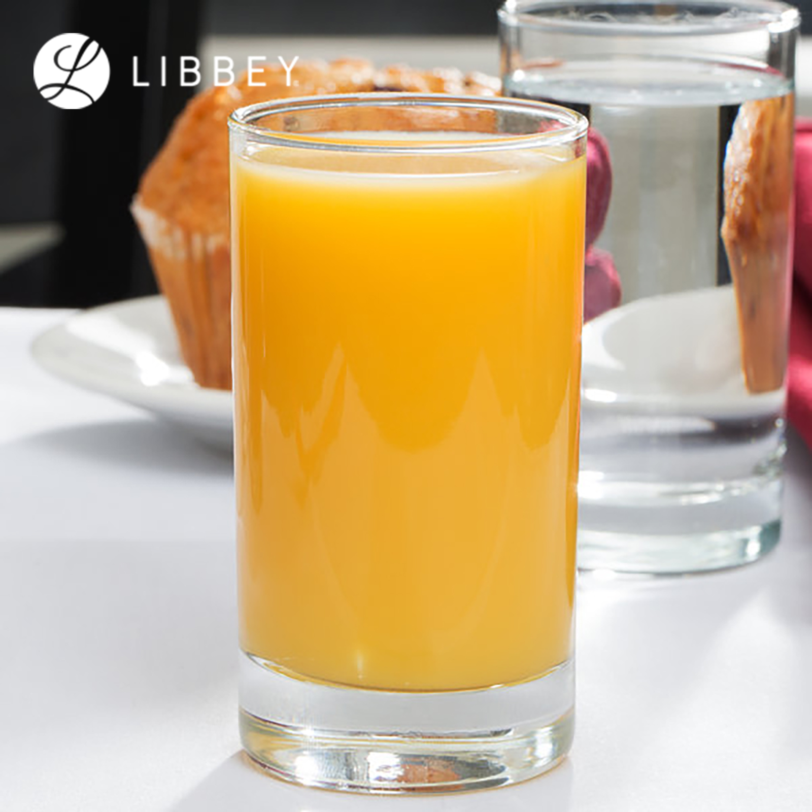 Libbey Chicago 2523 Small Juice Glass 141ml/4.8oz - For Small Quick Portions, Tasting & Sampling, 2-pc Set