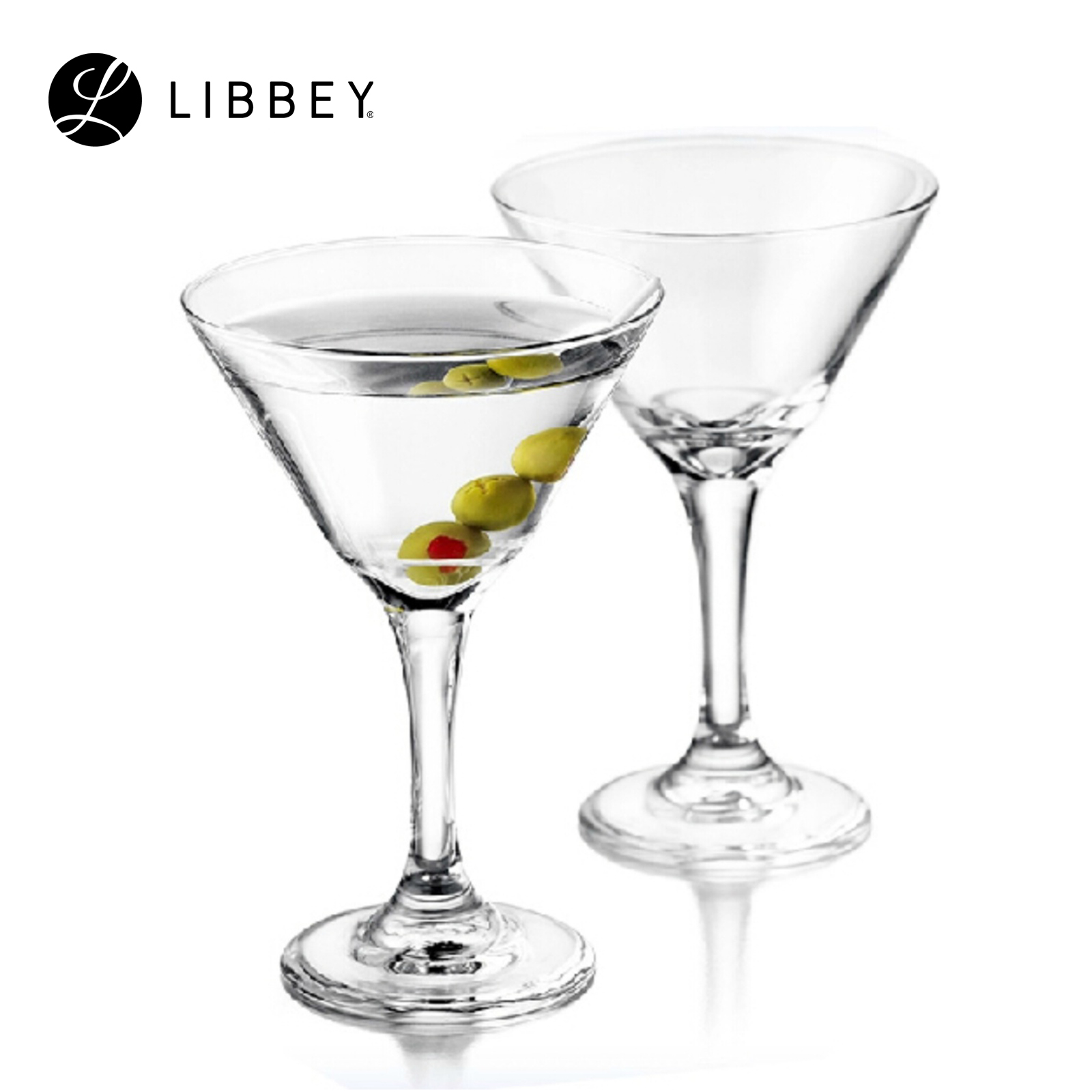 3766•*¨*•.¸♬︎ Libbey Embassy 3733 Martini Glass 163ml/5.5oz - Classic Cocktail