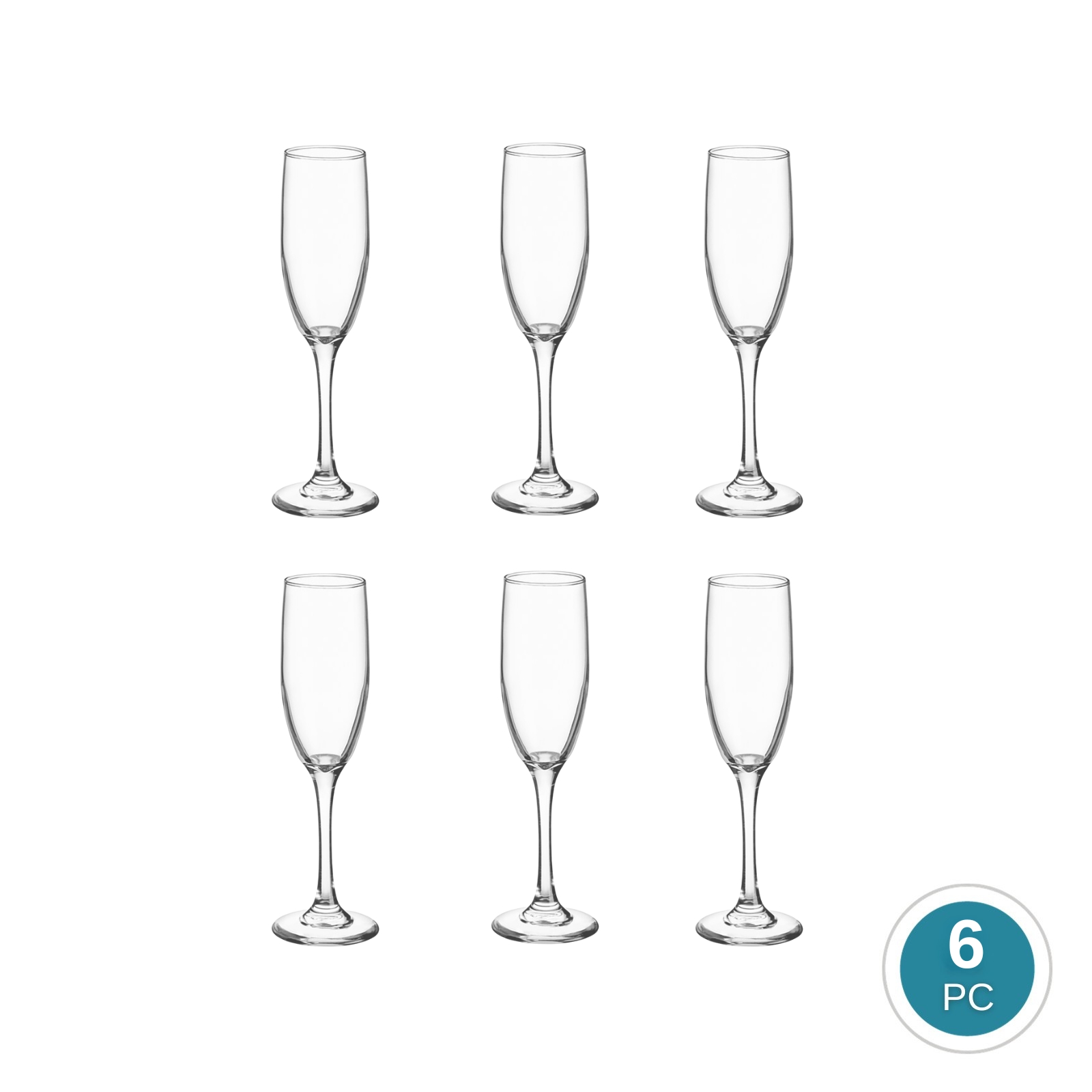 Libbey Embassy 3796 Champagne Flute Glass 177ml/6oz