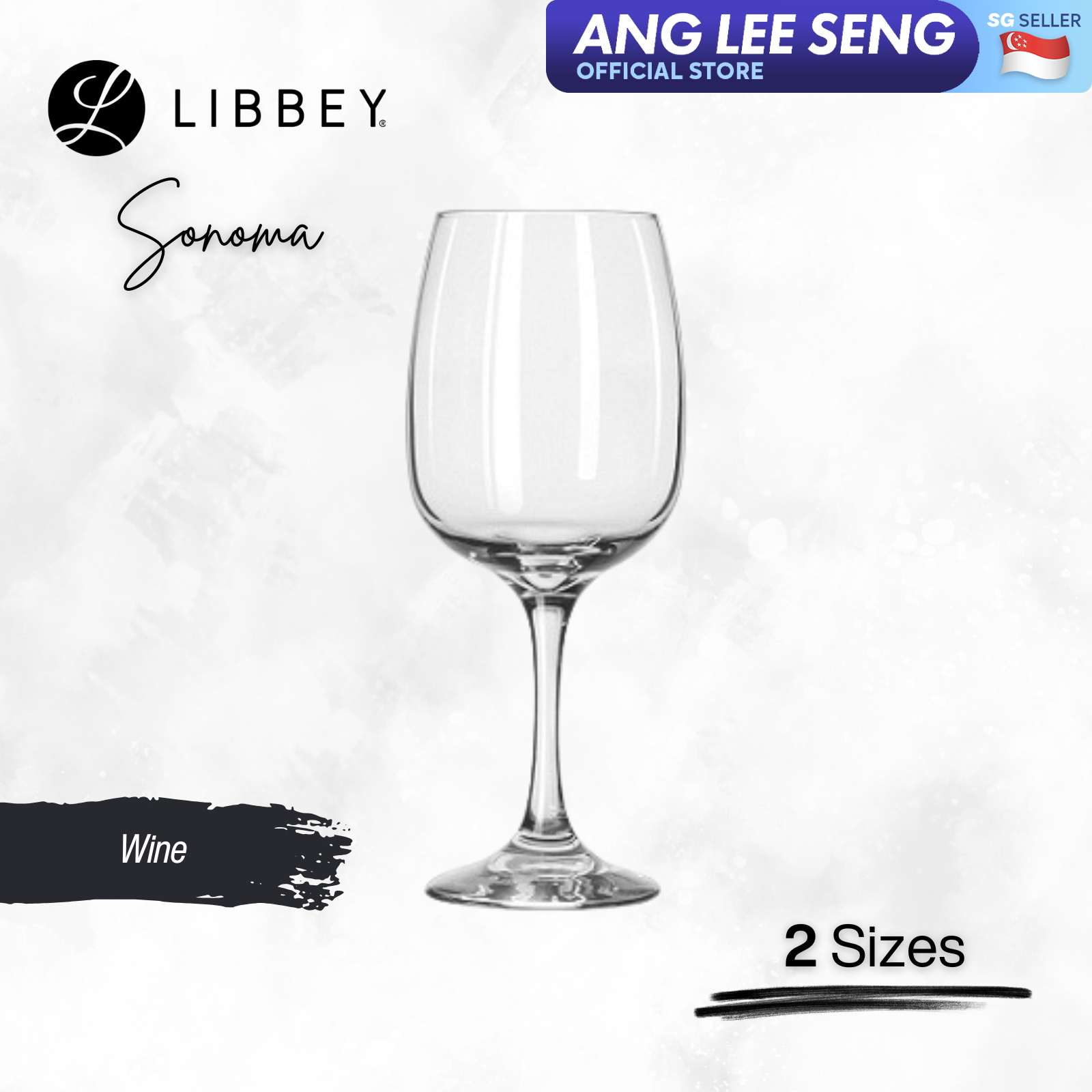 Libbey Sonoma Wine Glass - 2 Sizes, 2-pc Set