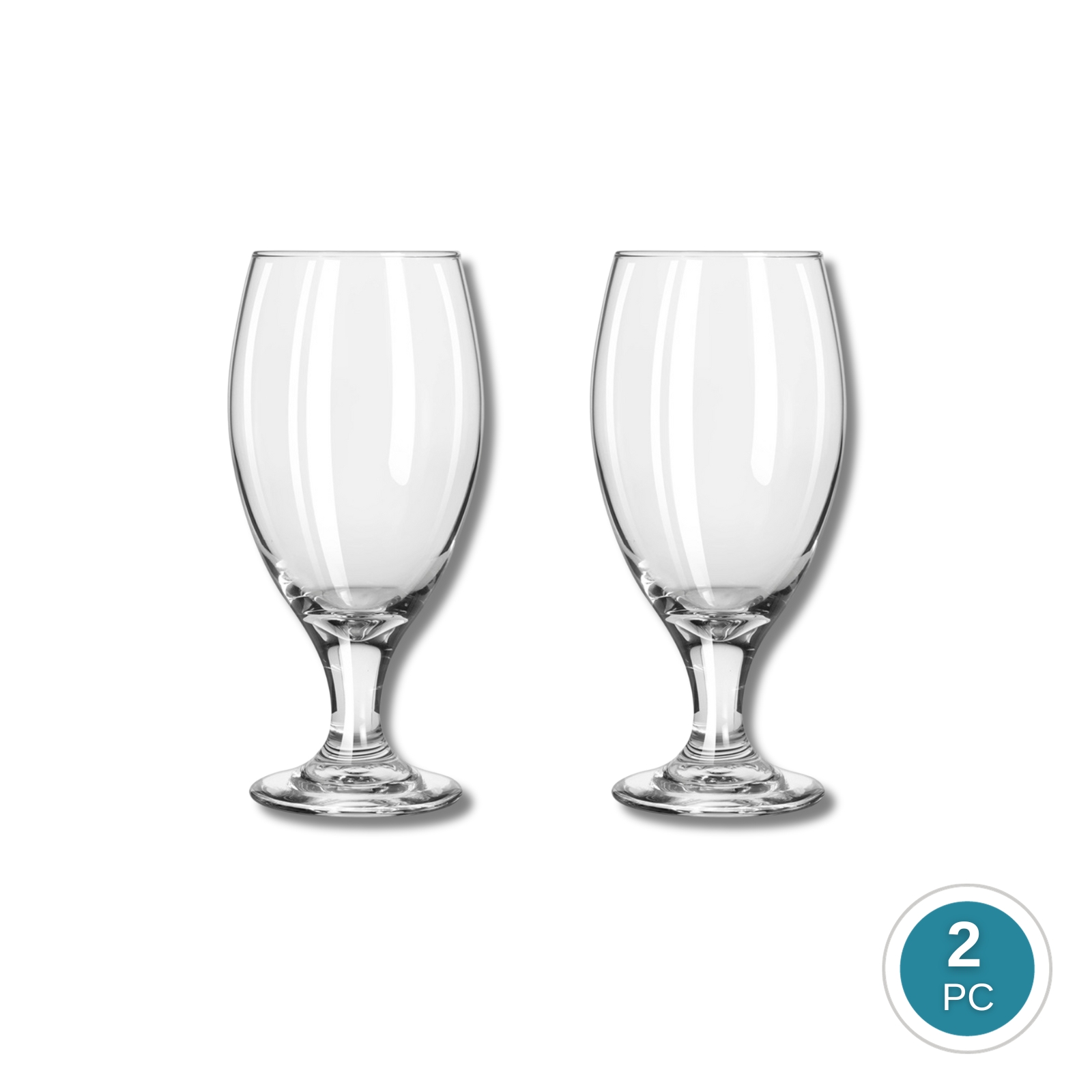 Libbey Teardrop 3915 Stemmed Beer Glass 436ml/0.92pt, 2-pc/6-pc Set