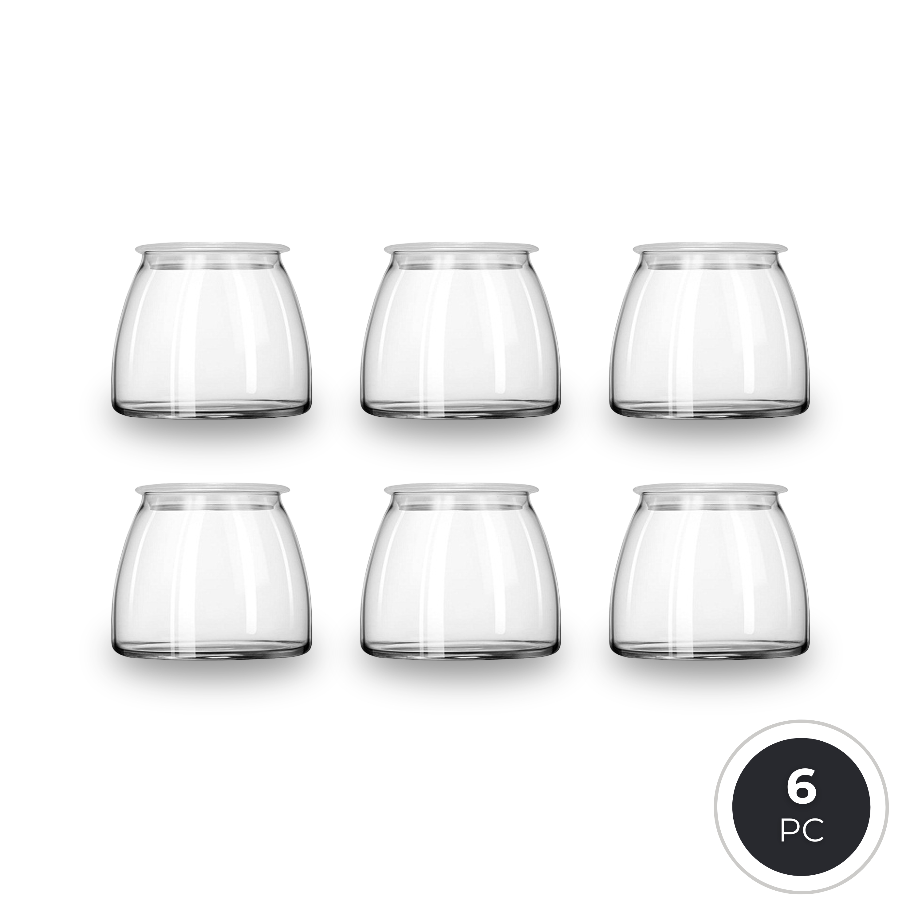 Libbey Vibe Glass Food Storage Container Jar