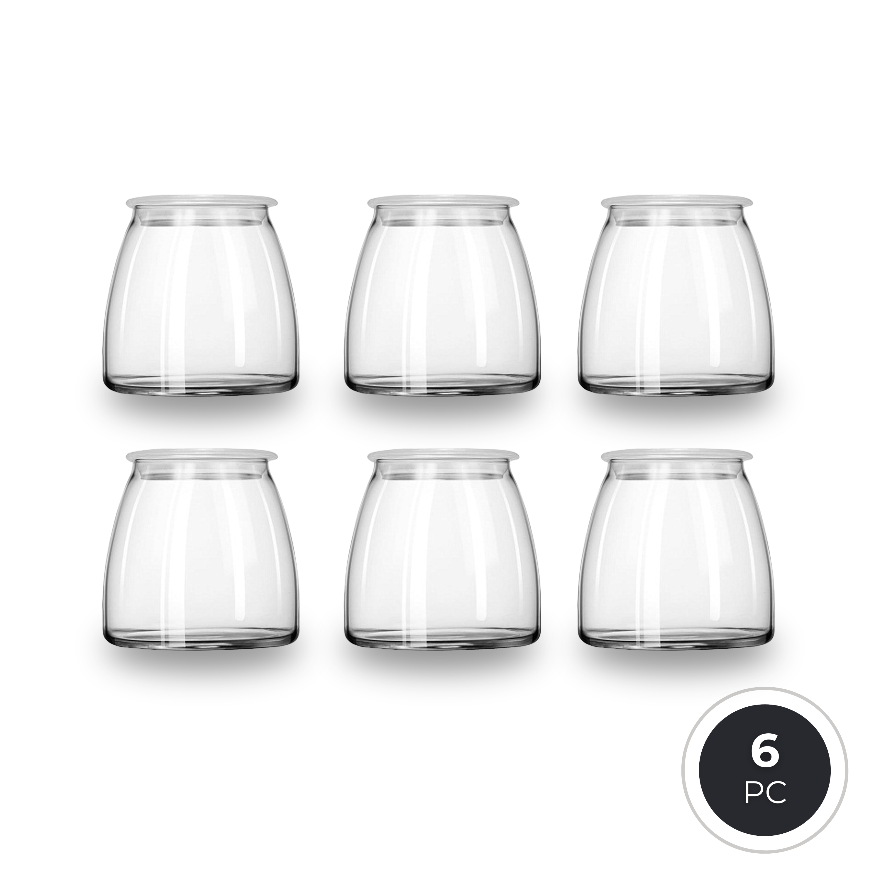 Libbey Vibe Glass Food Storage Container Jar