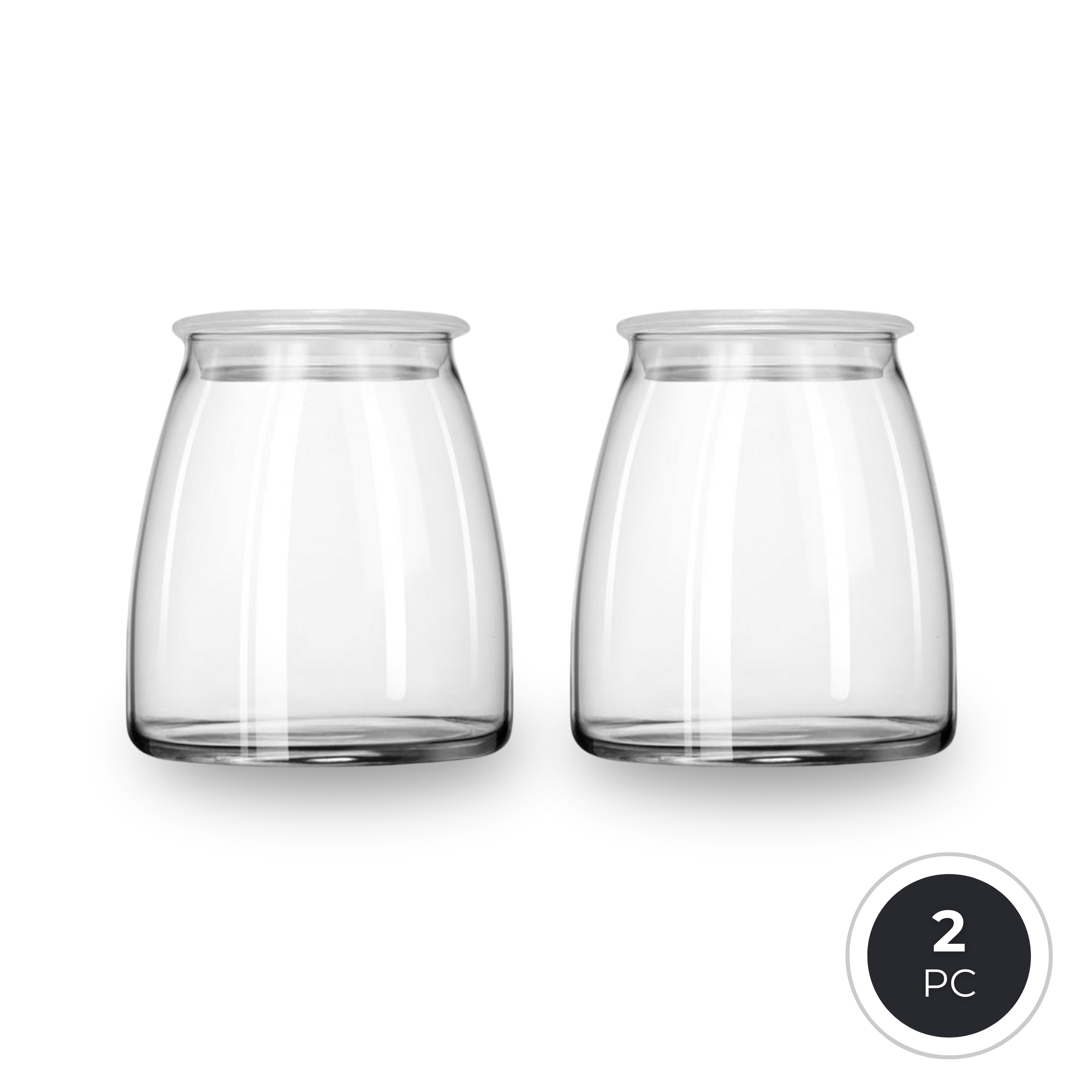 Libbey Vibe Glass Food Storage Container Jar