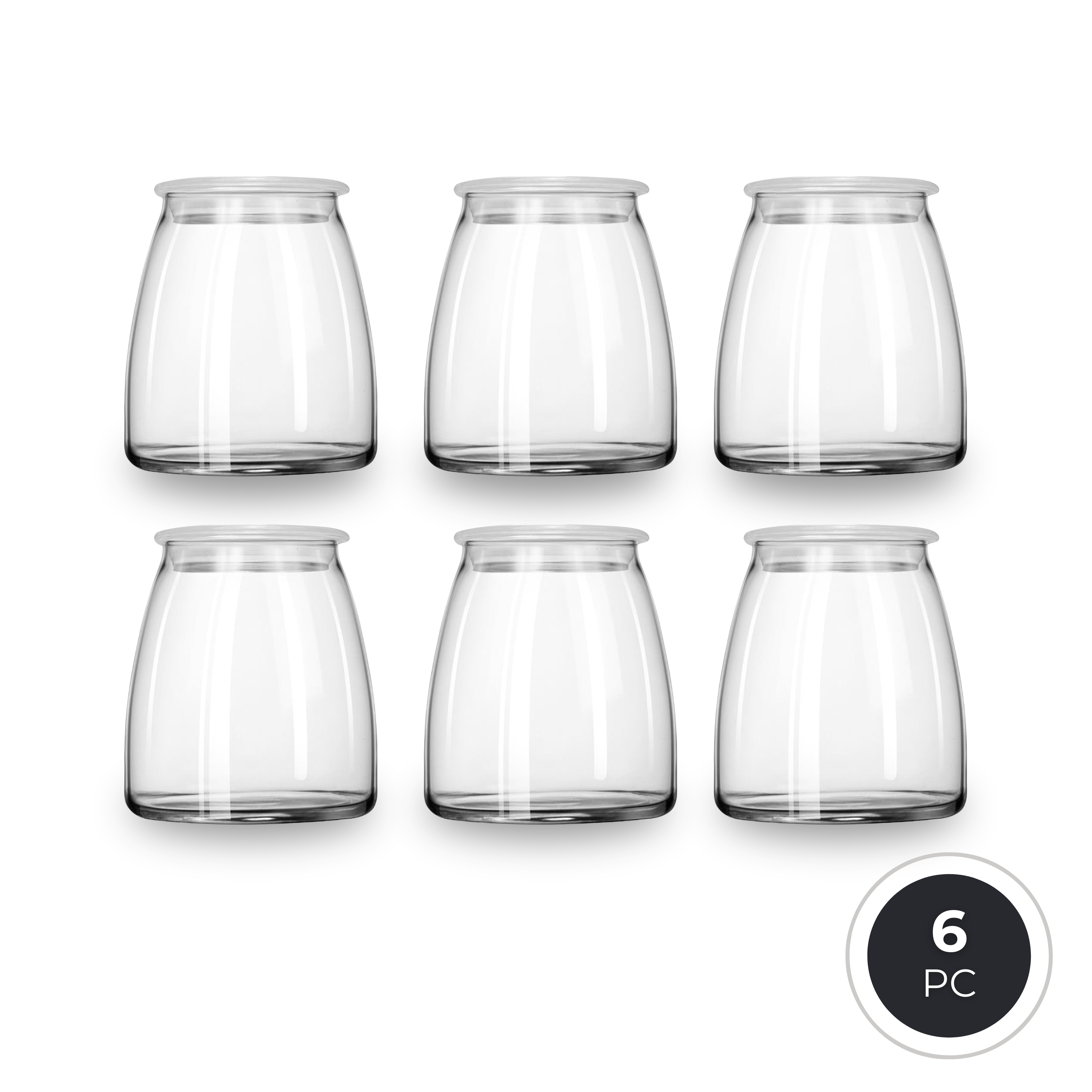 Libbey Vibe Glass Food Storage Container Jar