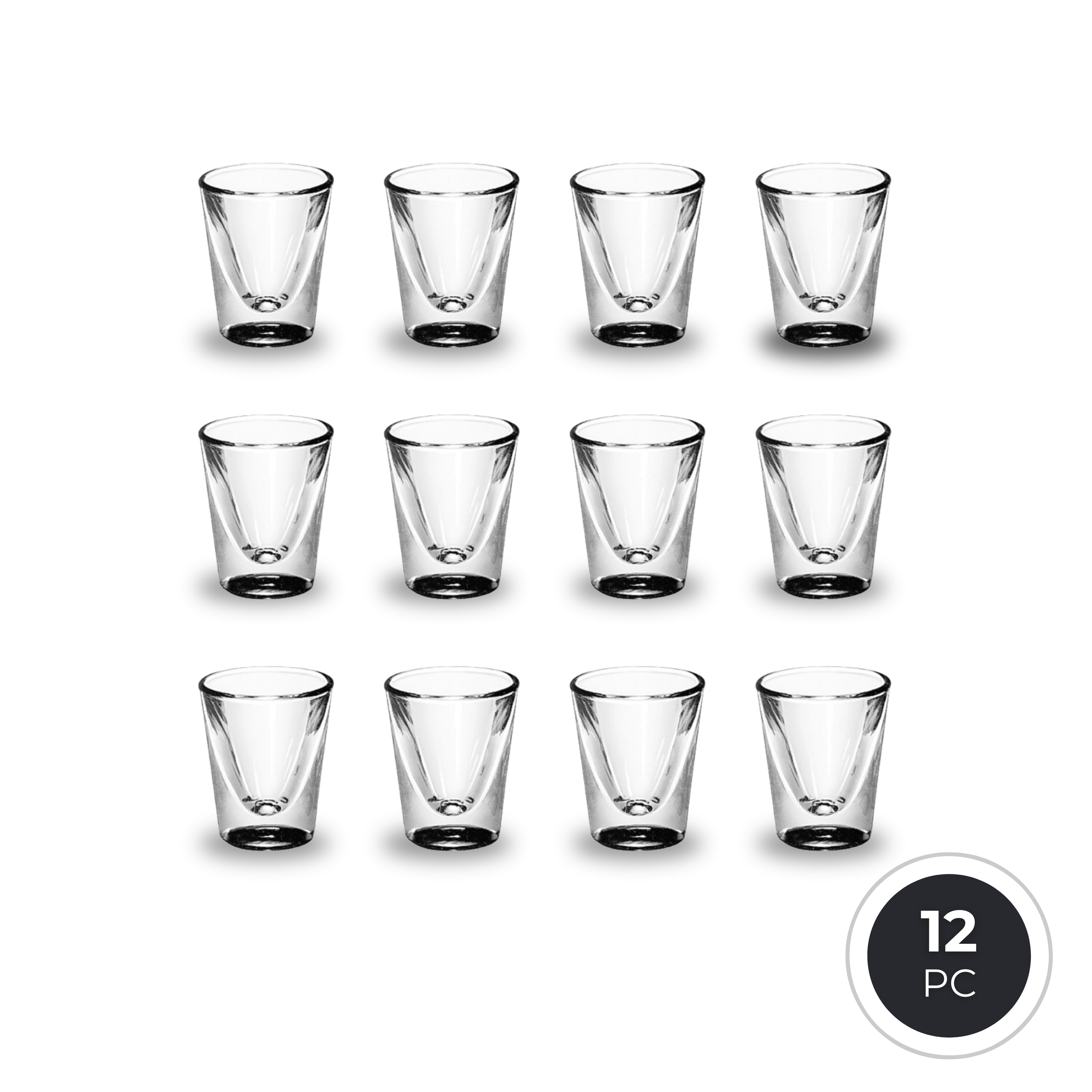 Libbey 5122 Liquor Shot Glass 30ml/1.0oz - For Whisky, Tequila, Vodka & Bai Jiu