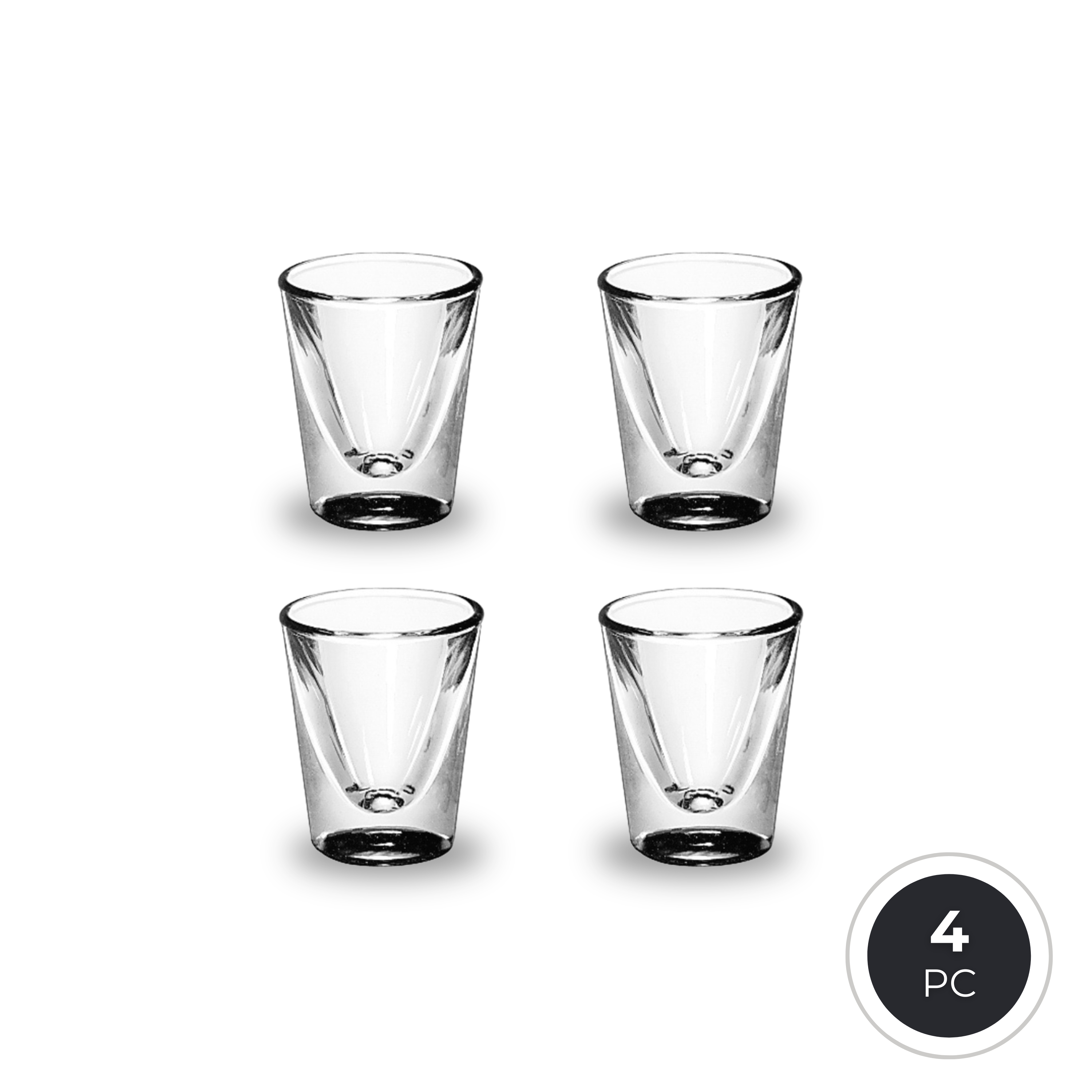 Libbey 5122 Liquor Shot Glass 30ml/1.0oz - For Whisky, Tequila, Vodka & Bai Jiu