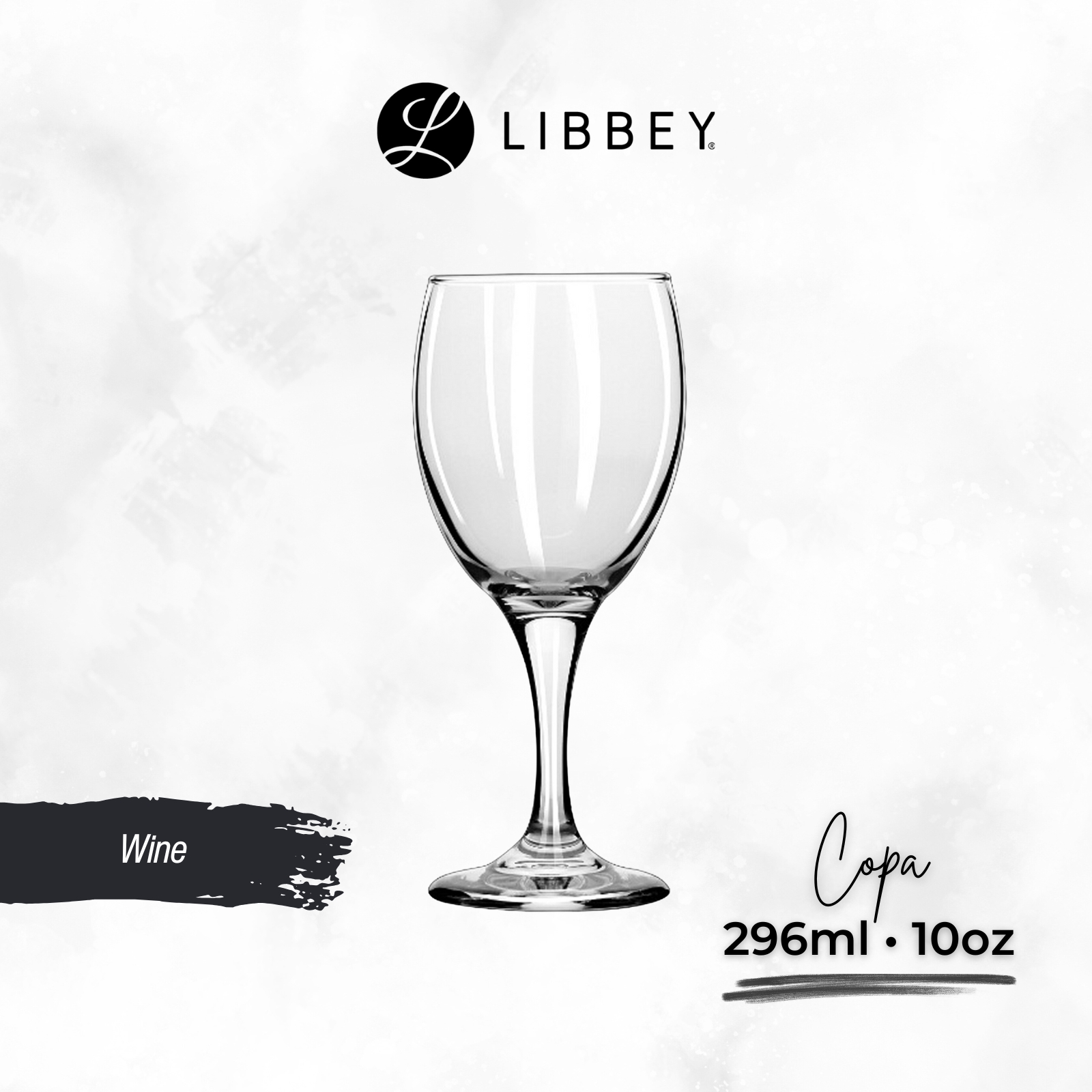 Libbey Copa 9942 Wine Glass 296ml/10oz - 2-pc/6-pc Set