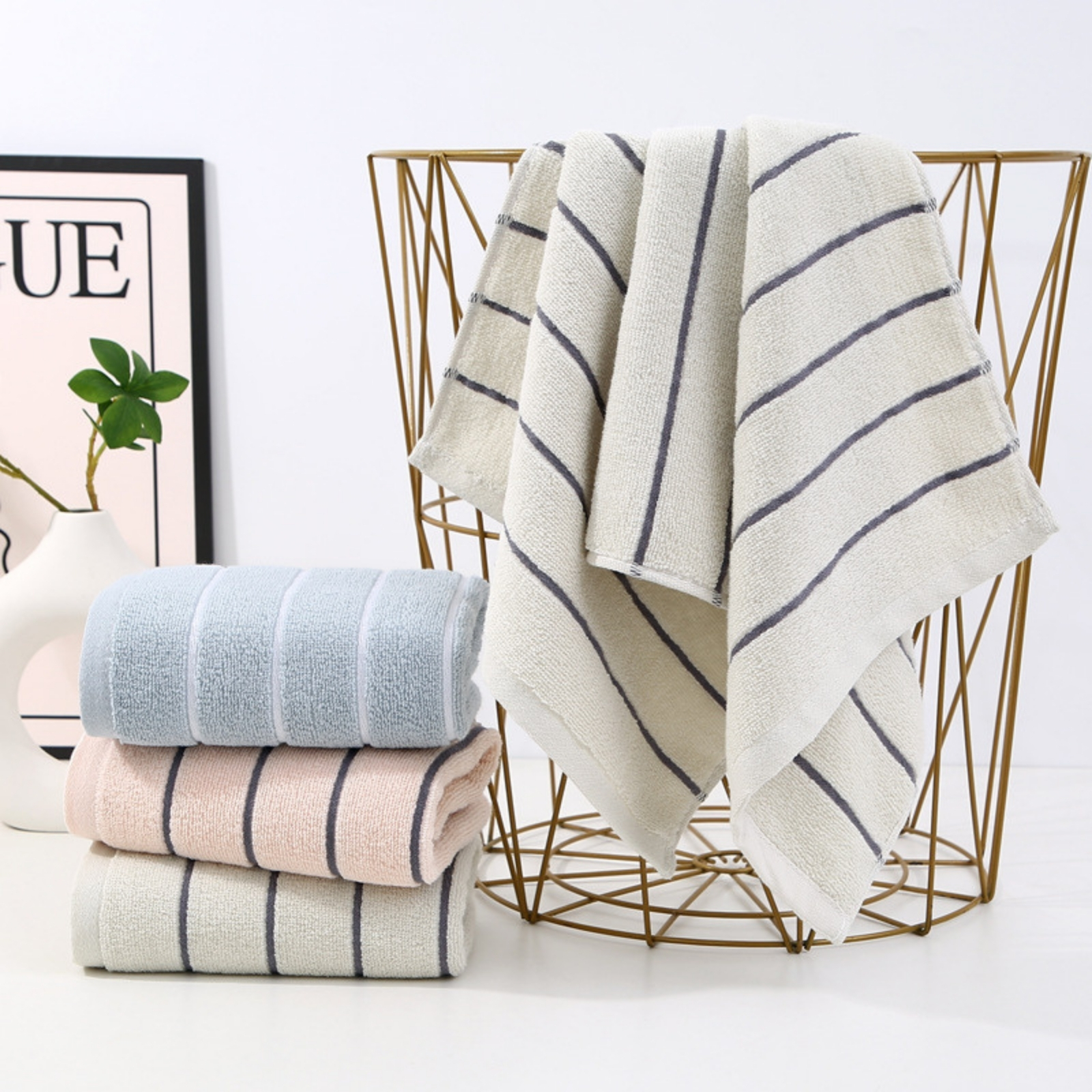 Amark Vita Super Soft Cotton Bath Towel 140 x 70 cm