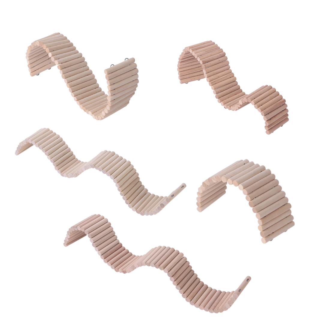 Wooden Bendy Bridges