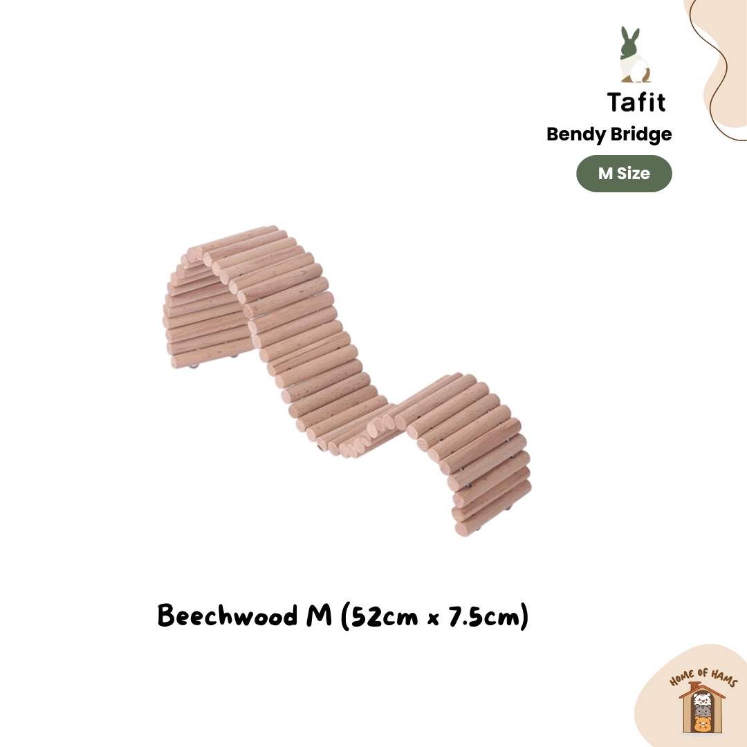 Wooden Bendy Bridges for Hamsters