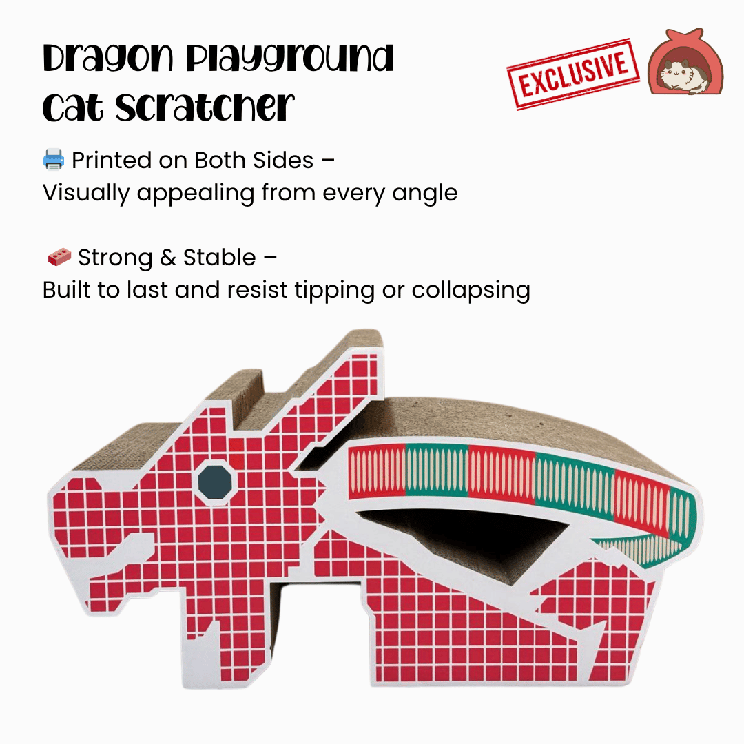 Cat Scratcher Dragon Playground Cat Scratcher Exclusive Design