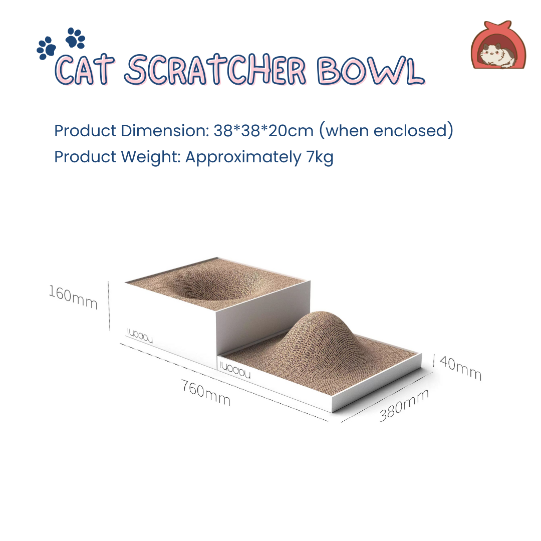 Catto Bowl Scratcher