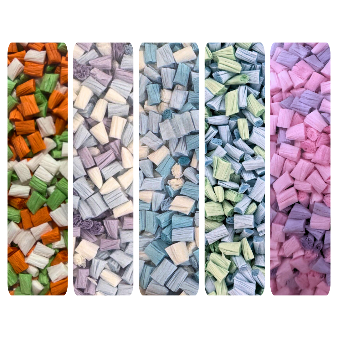 Colourful Paper Rolls 1kg