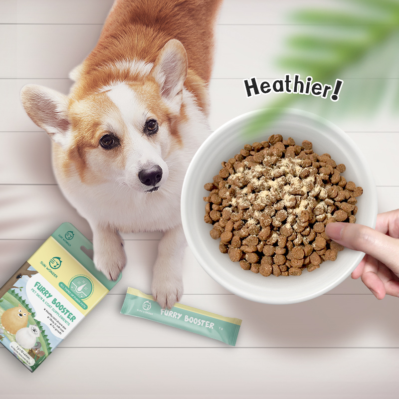 Sun Wonder Furry Booster Skin Supplement for Cats & Dogs