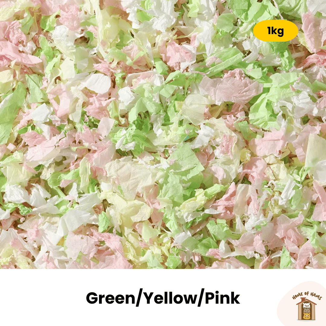 Colourful Paper Bedding 1kg