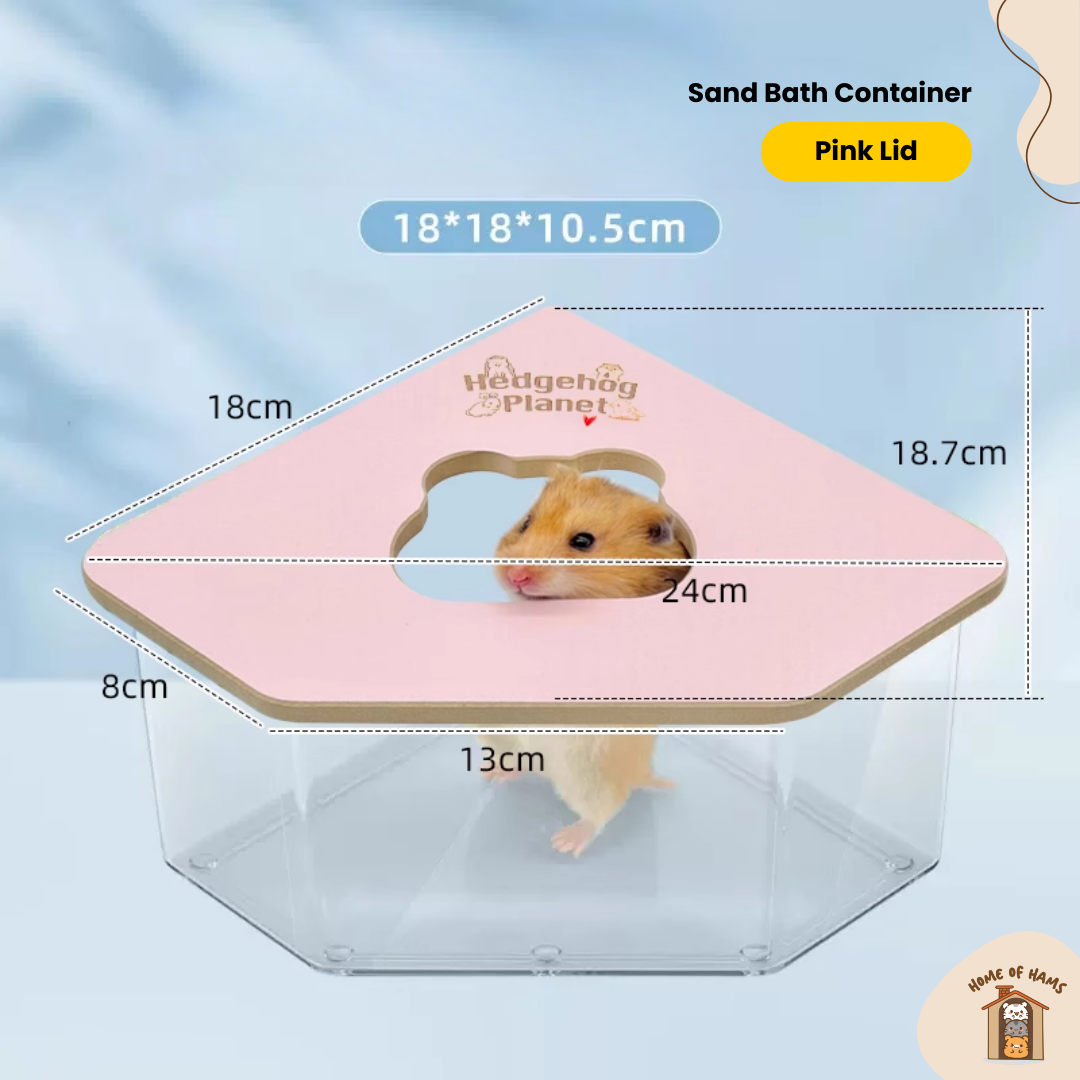 Hamster Sand Bath Container