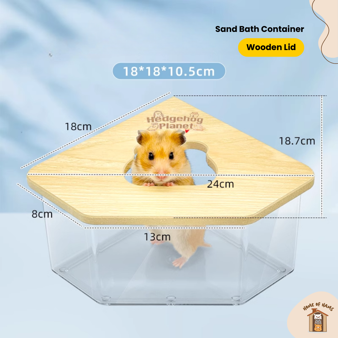 Hamster Sand Bath Container