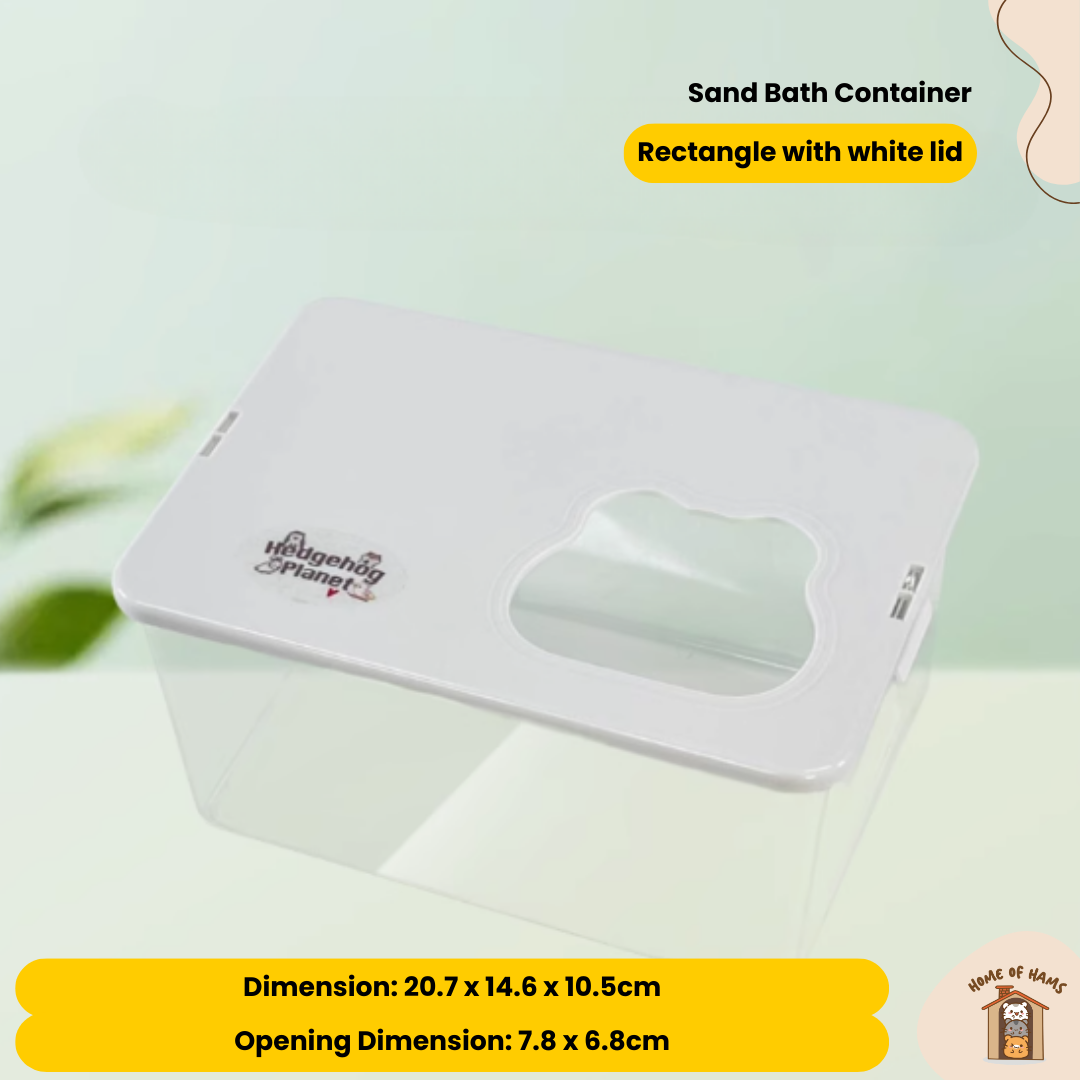 Hamster Sand Bath Container