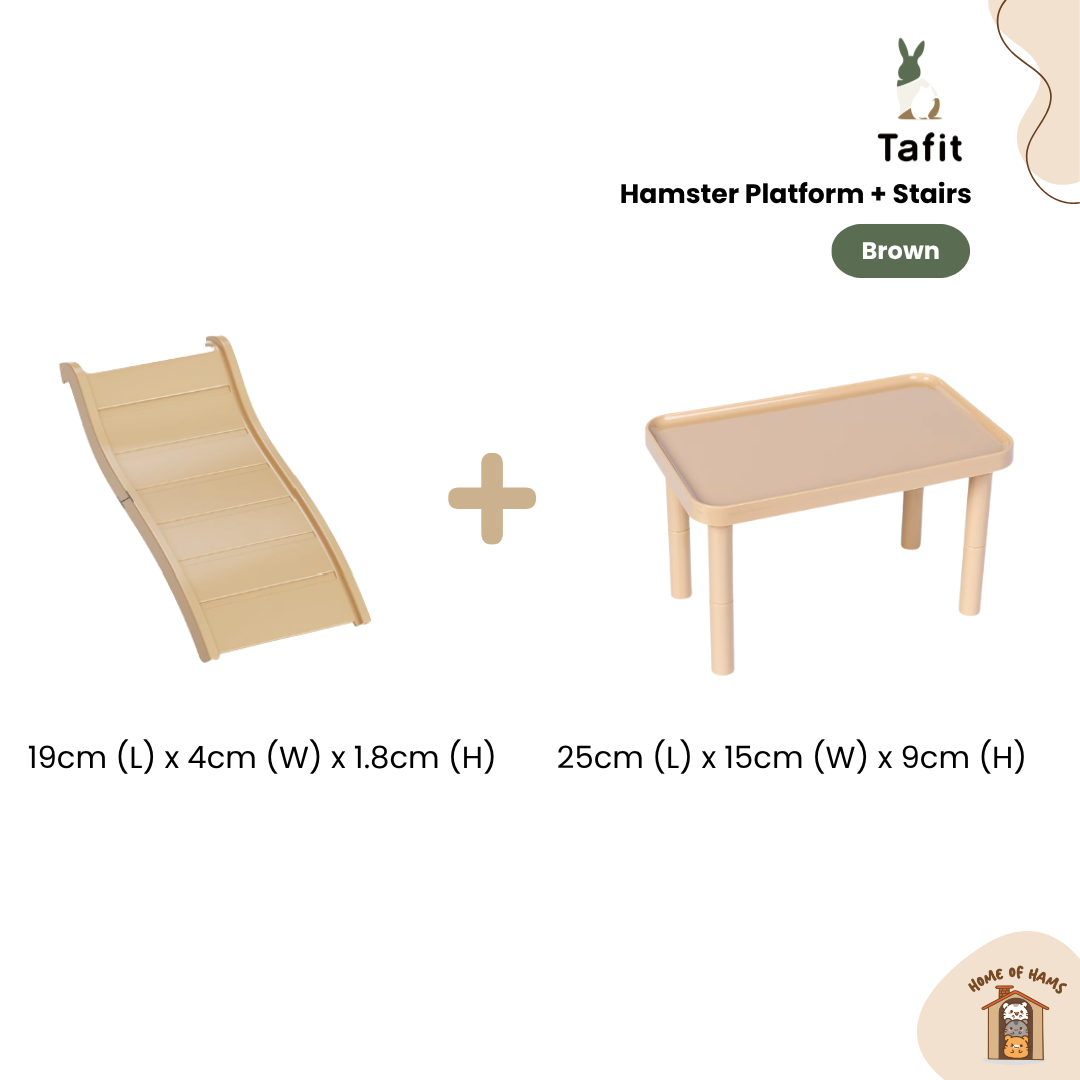 Tafit Hamster Platform with Stairs for Hamsters