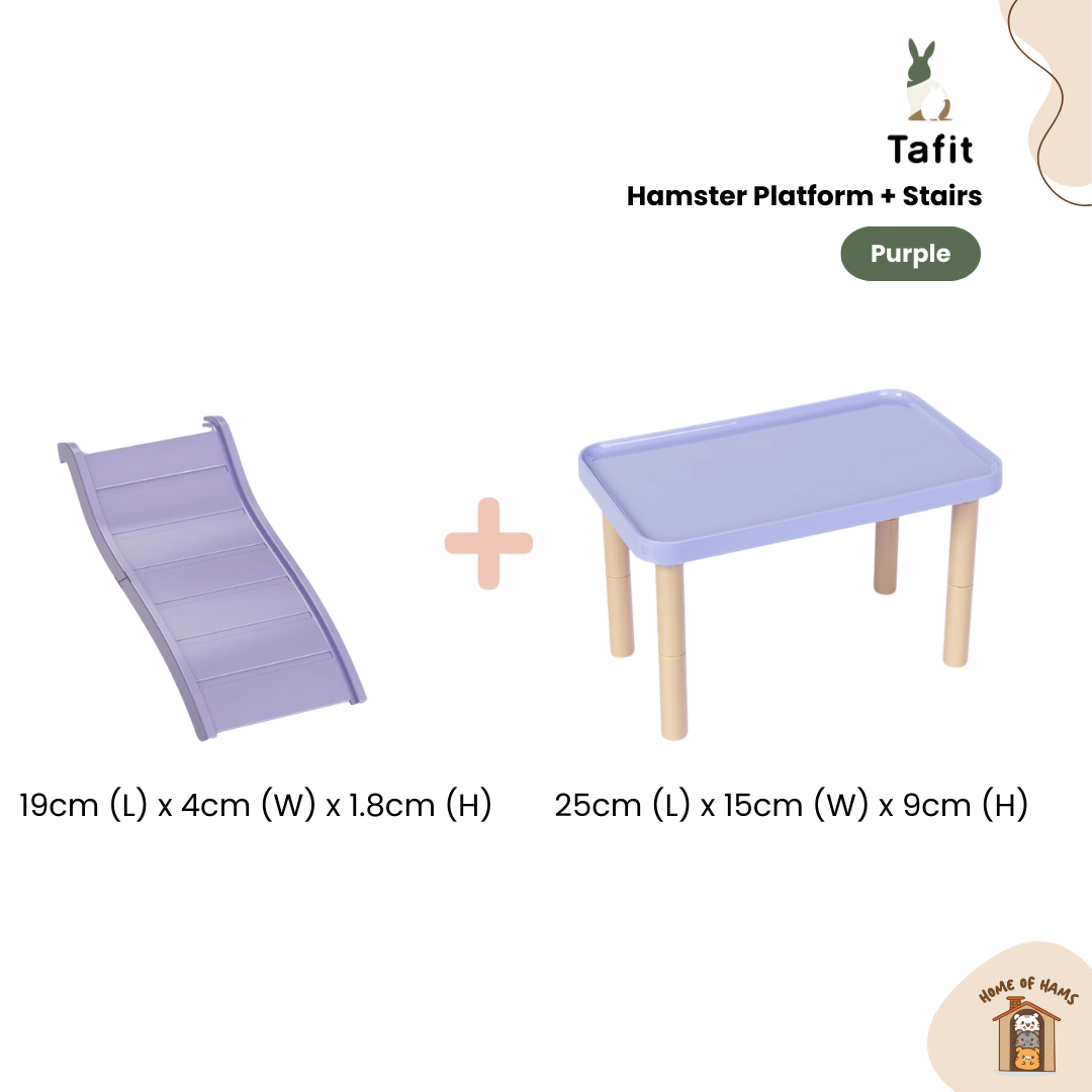 Tafit Hamster Platform with Stairs for Hamsters