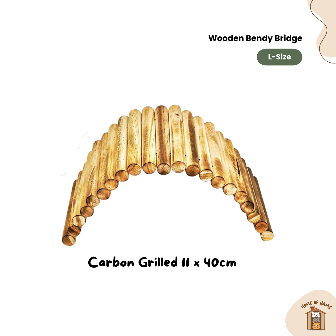Wooden Bendy Bridges for Hamsters